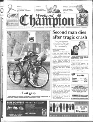 Canadian Champion (Milton, ON), 5 Nov 2004