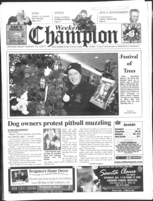 Canadian Champion (Milton, ON), 26 Nov 2004