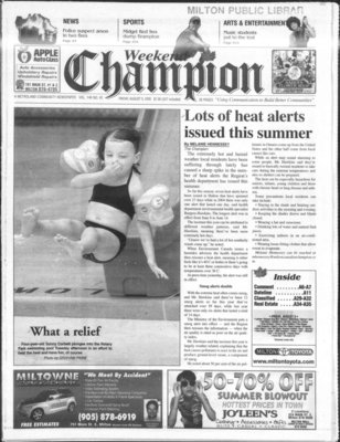 Canadian Champion (Milton, ON), 5 Aug 2005