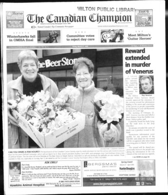 Canadian Champion (Milton, ON), 27 Mar 2009