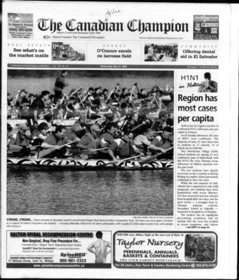 Canadian Champion (Milton, ON), 27 May 2009