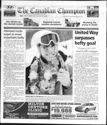 Canadian Champion (Milton, ON), 23 Feb 2010