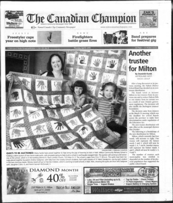 Canadian Champion (Milton, ON), 8 Apr 2010