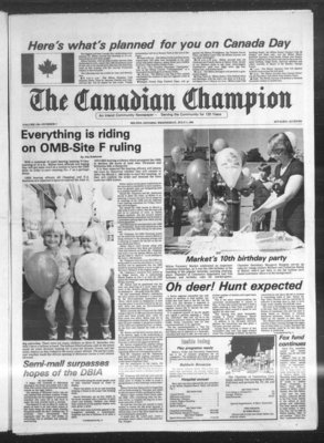 Canadian Champion (Milton, ON), 1 Jul 1981