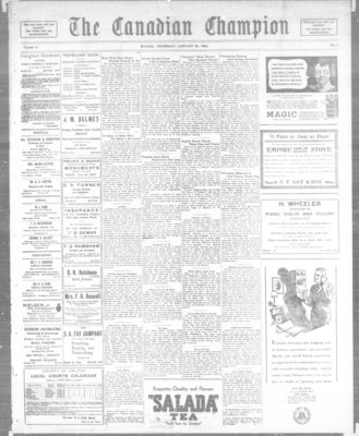 Canadian Champion (Milton, ON), 25 Jan 1934