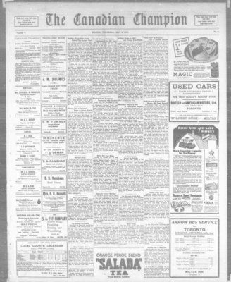 Canadian Champion (Milton, ON), 3 May 1934