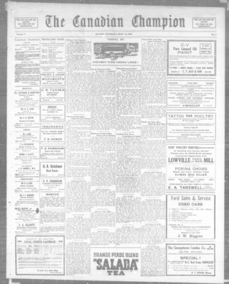 Canadian Champion (Milton, ON), 10 Sep 1936