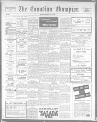 Canadian Champion (Milton, ON), 8 Oct 1936