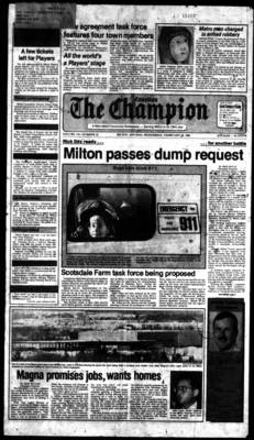 Canadian Champion (Milton, ON), 26 Feb 1986