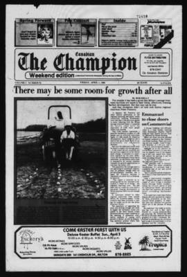 Canadian Champion (Milton, ON), 1 Apr 1988