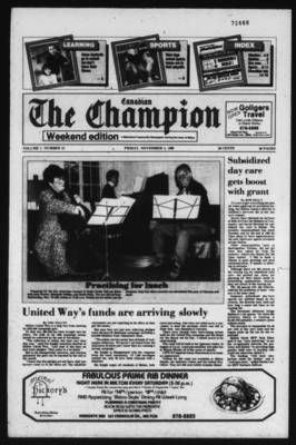 Canadian Champion (Milton, ON), 4 Nov 1988