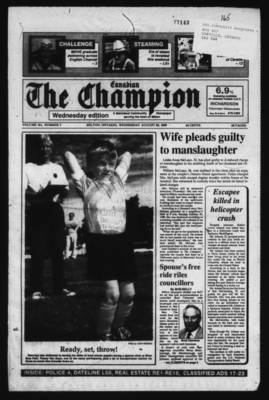 Canadian Champion (Milton, ON), 30 Aug 1989