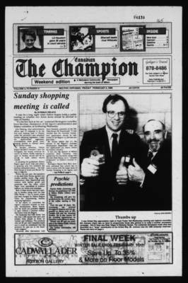 Canadian Champion (Milton, ON), 2 Feb 1990