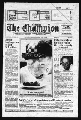 Canadian Champion (Milton, ON), 11 Jul 1990