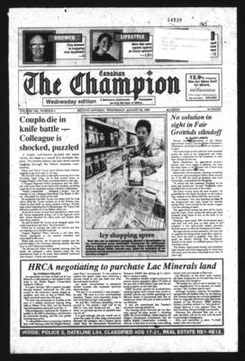 Canadian Champion (Milton, ON), 22 Aug 1990