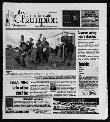 Canadian Champion (Milton, ON), 23 Oct 2014