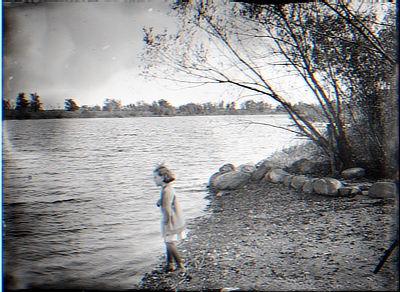 Girl at Lake