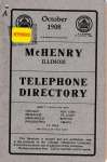 1908 October - McHenry Telephone Directory