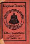 1919 September - McHenry County District Telephone Directory