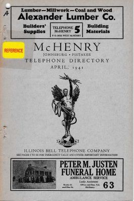 1941 April - McHenry Telephone Directory