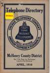 1916 April - McHenry Telephone Directory