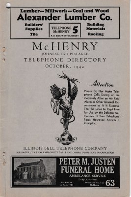 1942 Oct - McHenry Telephone Directory