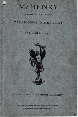 1945 Jan - McHenry Telephone Directory