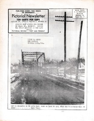 The Pictorial Newsletter: January 16, 1963