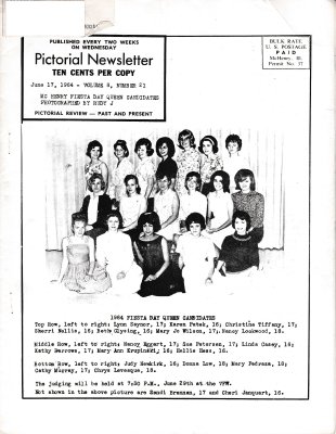 The Pictorial Newsletter: June 17, 1964