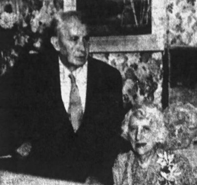 Arthur & Maude Stuhlfeier At Their 50th Anniversary