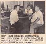 Patrons Relaxing At the Chapel Hill Country Club Bar