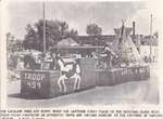 Lakeland Boy Scout Troop Float at Fiesta Day.