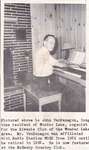 John VanKanegon organist for the Wonder Lake Kiwanis club.