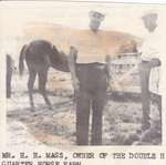 Mr. H. H. Mass Owner of the Double H Quarter Horse Farm