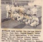 The McCullom Lake Braves in 1959.