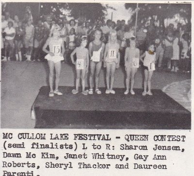 MCCollom Lake Festival Queen Contest