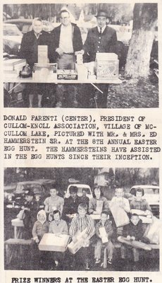 1962 Easter Egg Hunt Winners of McCullom Lake.