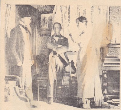 Scene From School Play In 1902