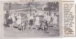 School Children Play At Landmark School in 1918