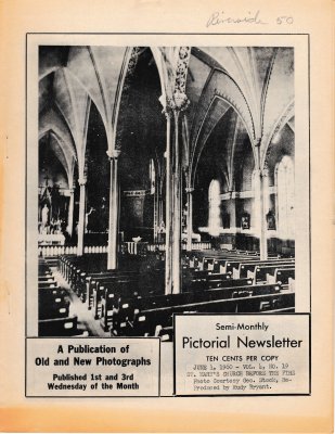 The Pictorial Newsletter: June 1, 1960