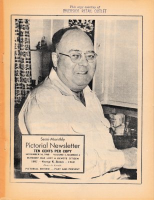 The Pictorial Newsletter: November 16, 1960