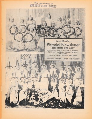 The Pictorial Newsletter: December 7, 1960