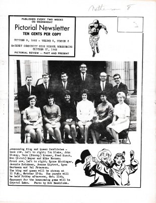 The Pictorial Newsletter: October 9, 1963