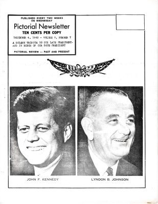 The Pictorial Newsletter: December 4, 1963