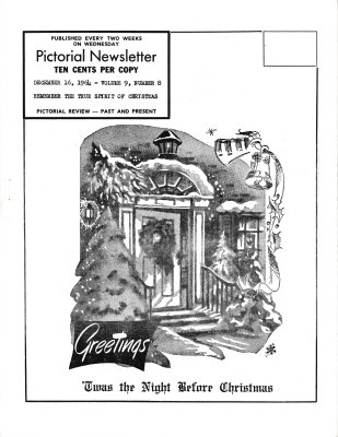 The Pictorial Newsletter: December 16, 1964