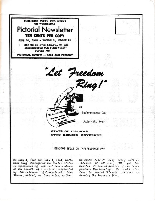 The Pictorial Newsletter: June 30, 1965