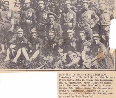 McHenry Baseball Team of 1919