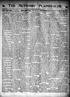 McHenry Plaindealer (McHenry, IL), 9 Oct 1919