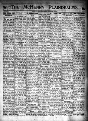 McHenry Plaindealer (McHenry, IL), 13 Nov 1919