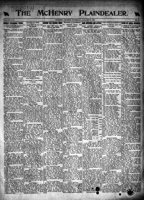 McHenry Plaindealer (McHenry, IL), 27 Jan 1921